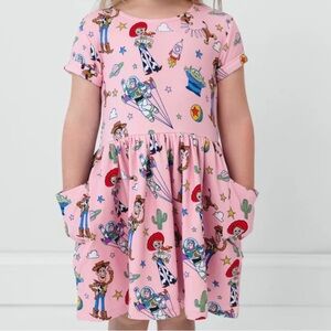 Little Sleepies Disney & Pixar Toy Story Stars Patch Pocket Dress